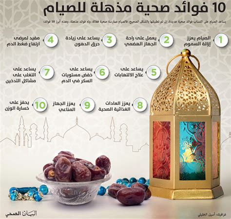 فوائد صيام شهر رمضان
